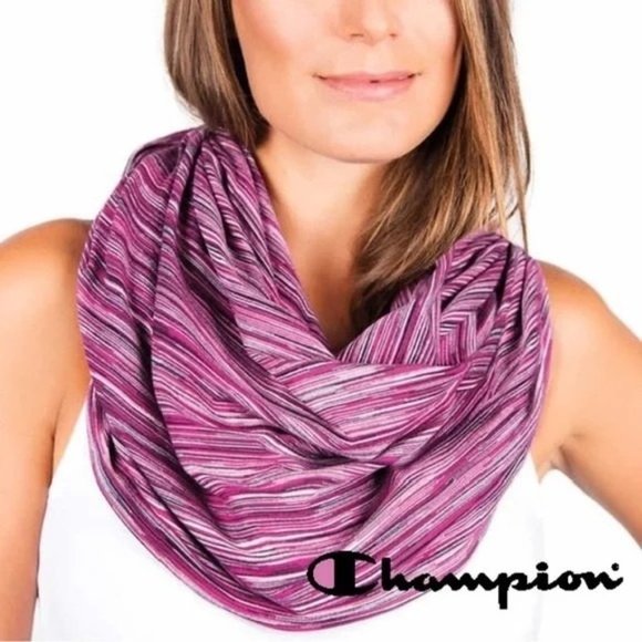 CHAMPION Lightweight Snap Scarf NEW - Picture 1 of 3